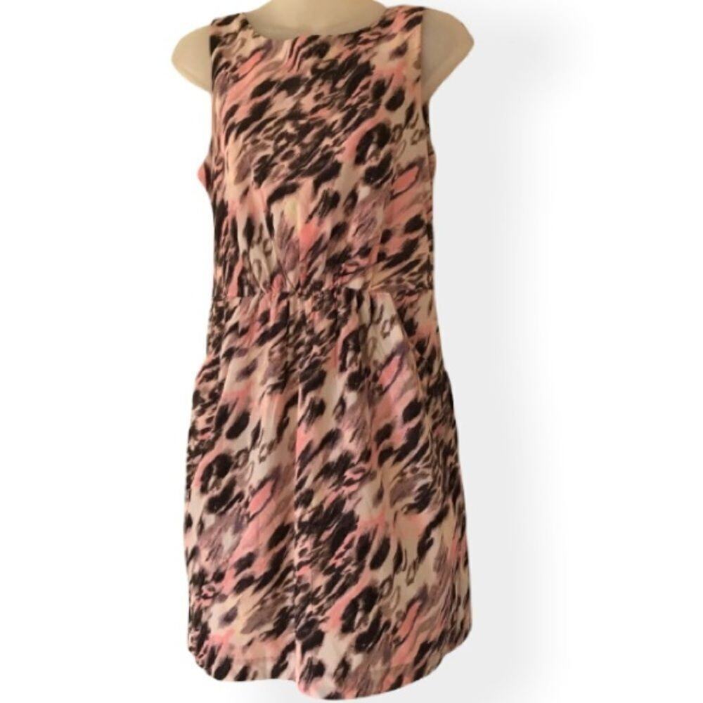 Animal print pocket dress gap 4 - measurements in pics
